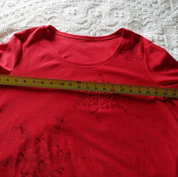 Coldwater Creek embellished top - Picture 3 of 6